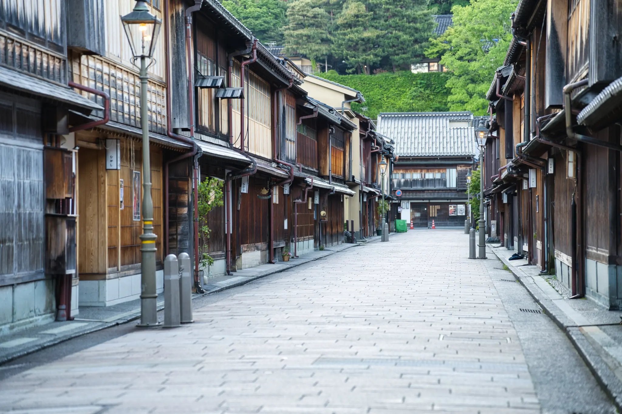 A quiet Japanese landscape